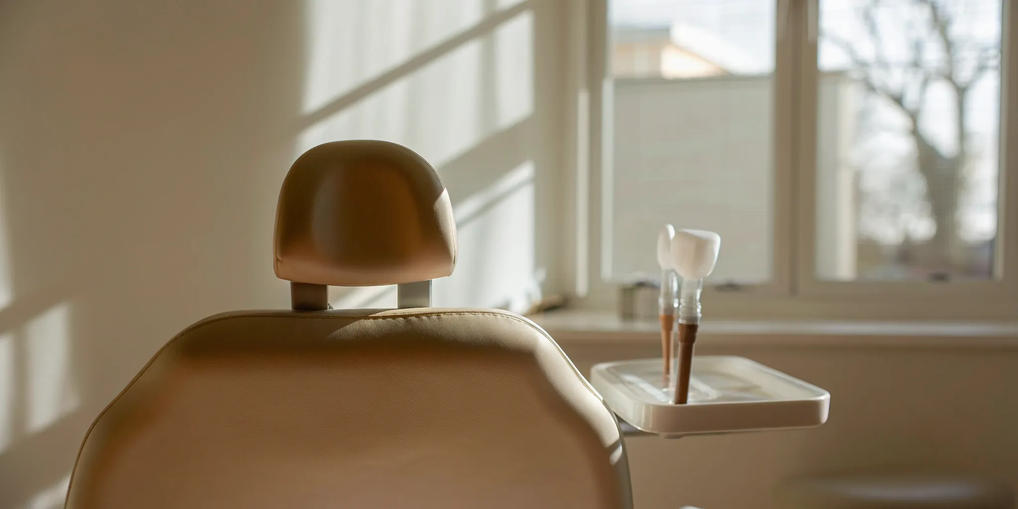 Model of a dental implant showing the different components that influence the final cost.