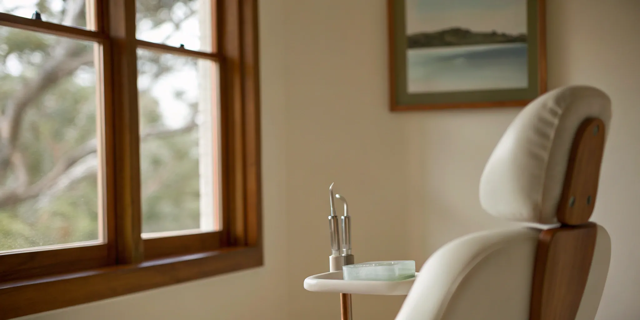 Dental implant chair and advanced tools at the best dentist in Metairie.